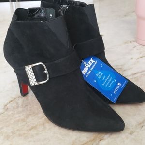 ROSS HOMMERSON FAUX SUEDE BOOTIES